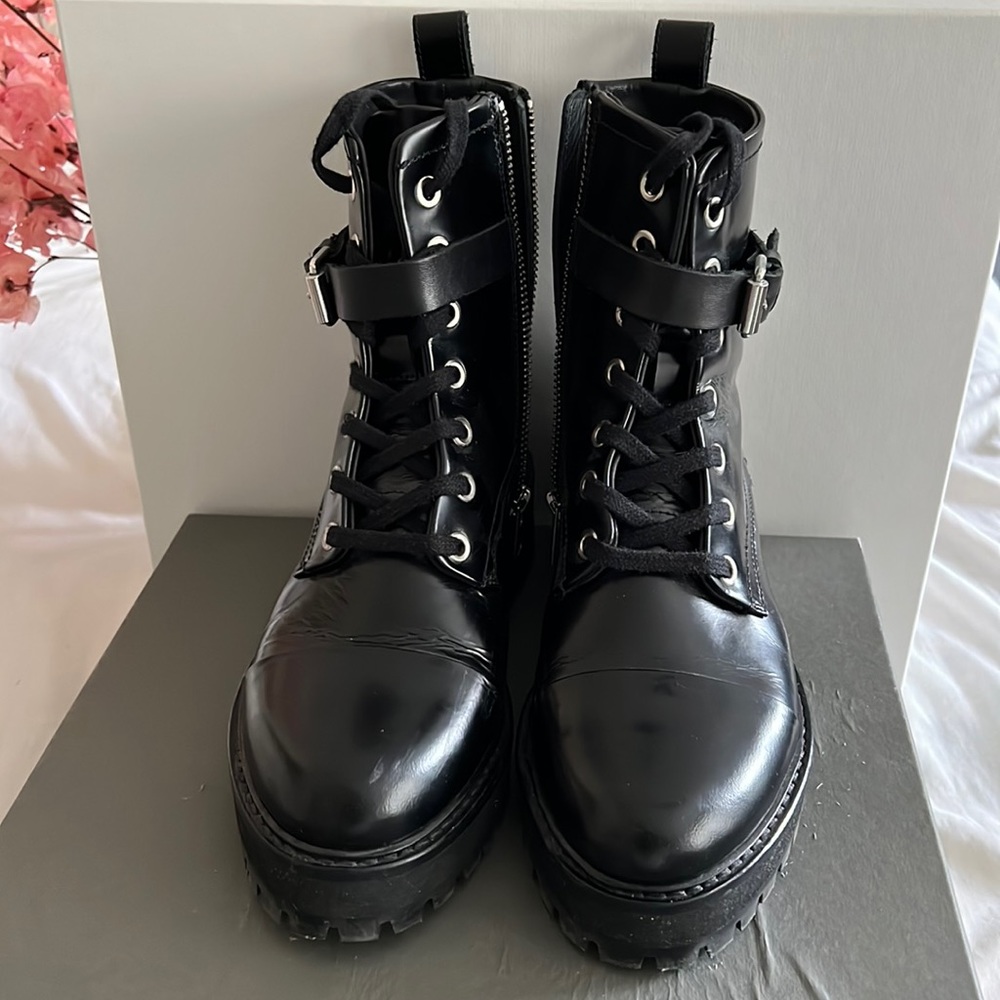 All Saints combat boots